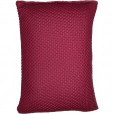 Pillow, elbow padding for client and master, burgundy color