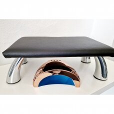 Footrest for pedicure procedures BLACK STAND