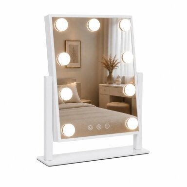 Standing makeup mirror LED HOLLYWOOD 29x36cm Standing makeup mirror LED HOLLYWOOD 29x36cm