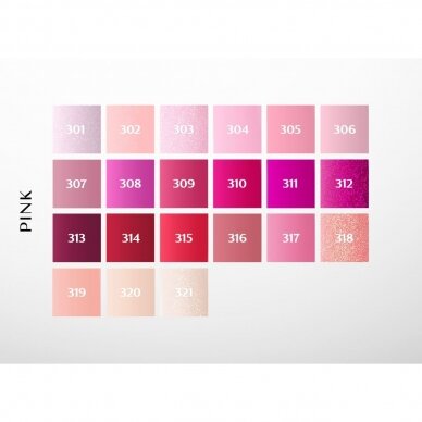 OCHO NAILS long-lasting hybrid nail polish for manicure PINK 311, 5 g. 6 OCHO NAILS long-lasting hybrid nail polish for manicure PINK 311, 5 g. 6