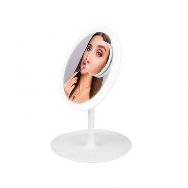 Built-in makeup mirror with LED lighting 2