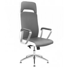 Профессиональное кресло-табурет для мастера красоты RICO A1501-1,  серый цвета