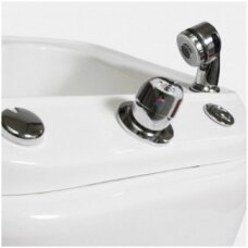 Professional pedicure bath with connected drain and hydromassage function A023