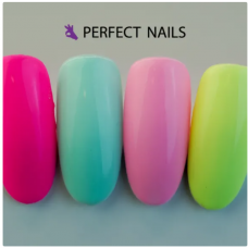 PERFECT NAILS long-lasting gel nail polish set with four colors BARBIE SELECTION 4x4 ml