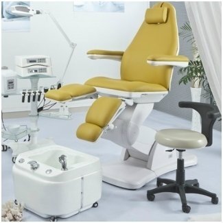 Professional pedicure bath with connected drain and hydromassage function A023 9