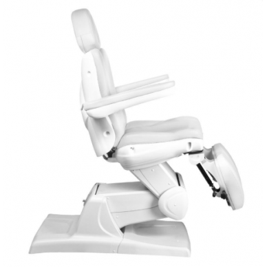 Profesionali elektrinė podologinė kėdė- lova-gultas pedikiūro procedūroms AZZURRO 870S PEDI, baltas (3 MOTORAI) 5