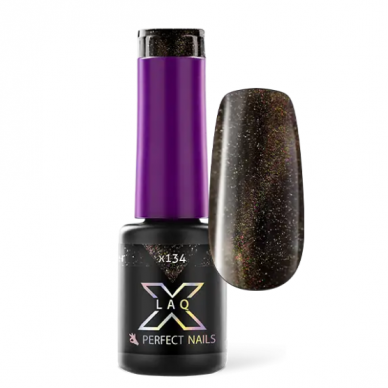 PERFECT NAILS long-lasting gel nail polish set with four colors LAQ X FLASH CAT EYE COLLECTION 4x4ml 4