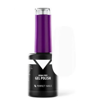 PERFECT NAILS long-lasting gel nail polish HEMA FREE, WHITE 8 ml