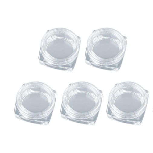 Transparent screw-top sample container 3 ml, 5 pcs. Transparent screw-top sample container 3 ml, 5 pcs.