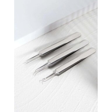 Set of cosmetic tweezers for removing acne and blackheads, 3 pcs. Set of cosmetic tweezers for removing acne and blackheads, 3 pcs.