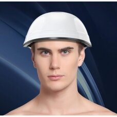 Hair growth promoting laser head helmet with LED light therapy, 650nm