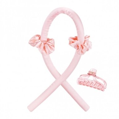 Plaukų garbanojimo suktukas-volelis, BABY PINK