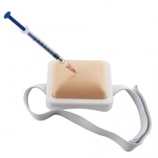Subcutaneous injection skin graft with elastic strap for medical students