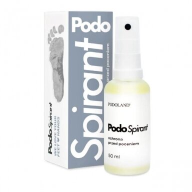 PODOLAND foot antiperspirant - protection against sweating PODOSPIRANT 50 ml PODOLAND foot antiperspirant - protection against sweating PODOSPIRANT 50 ml