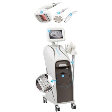 POWER SHAPE 2 (RF/VACUUM /LOW LEVEL LASER) profesionalus aparatas kūno kontūravimui bei veido ovalo liftingui (made in KOREA) POWER SHAPE 2 (RF/VACUUM /LOW LEVEL LASER) profesionalus aparatas kūno kontūravimui bei veido ovalo liftingui (made in KOREA)