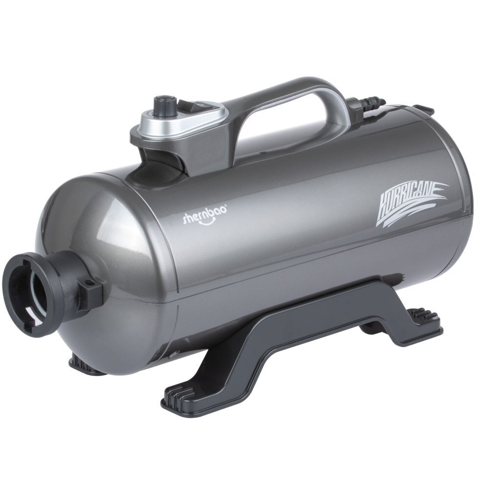 Profesionalus šuns kailio džiovintuvas Shernbao Super Blaster 2400 W su sklandžiu oro srauto valdymu, 125 l/s Profesionalus šuns kailio džiovintuvas Shernbao Super Blaster 2400 W su sklandžiu oro srauto valdymu, 125 l/s