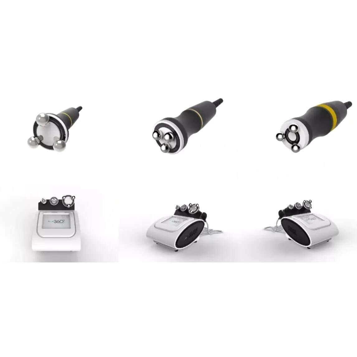 Professional 3in1 radiofrequency machine for shaping and firming facial and body lines 3