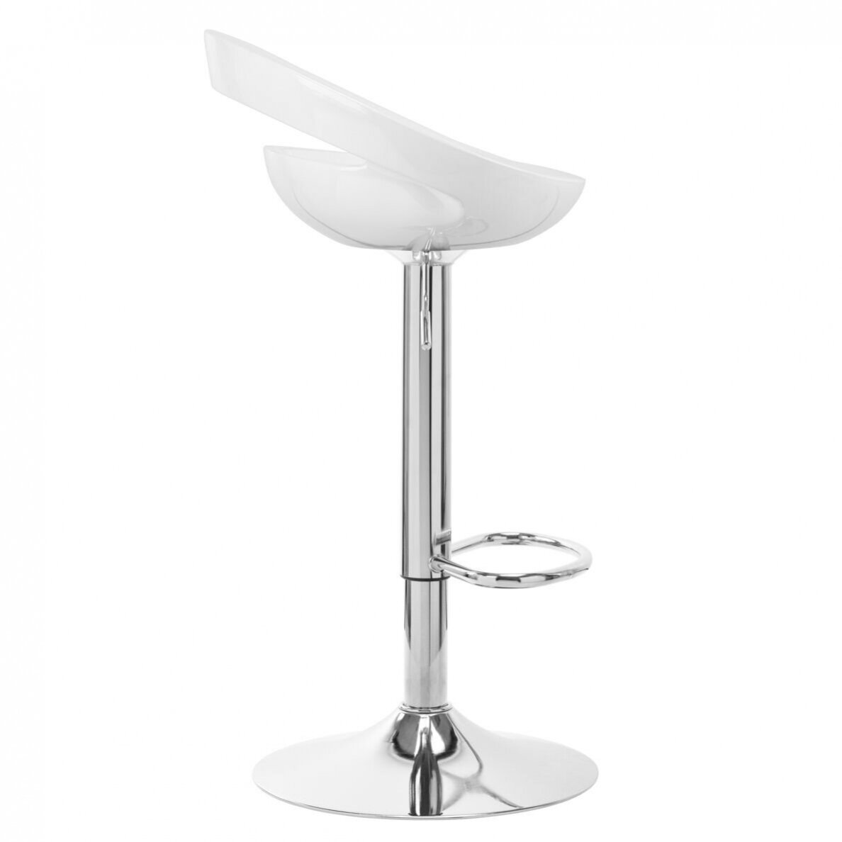 Professional chair for make-up specialists QS-B01, white color 1 Professional chair for make-up specialists QS-B01, white color 1