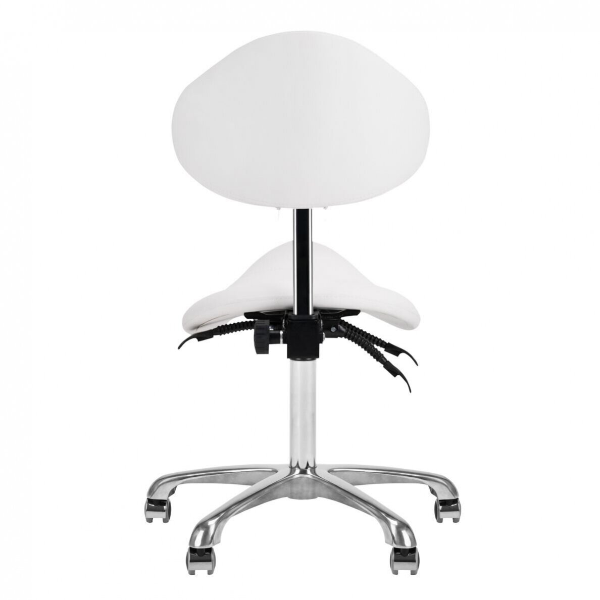 GIOVANNI CLASSIC 1004 profesionali meistro kėdė-balnas kosmetologams, baltos spalvos 6 GIOVANNI CLASSIC 1004 profesionali meistro kėdė-balnas kosmetologams, baltos spalvos 6