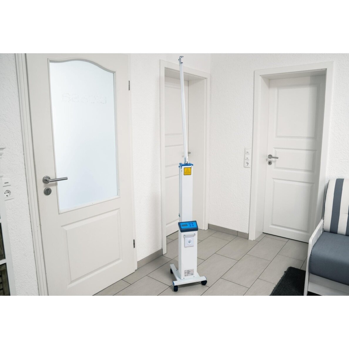 Profesionali UV-C lempa patalpoms ir paviršiams dezinfekuoti su ratukais GOOD CONNECTIONS UVC-0001, 60 W 3