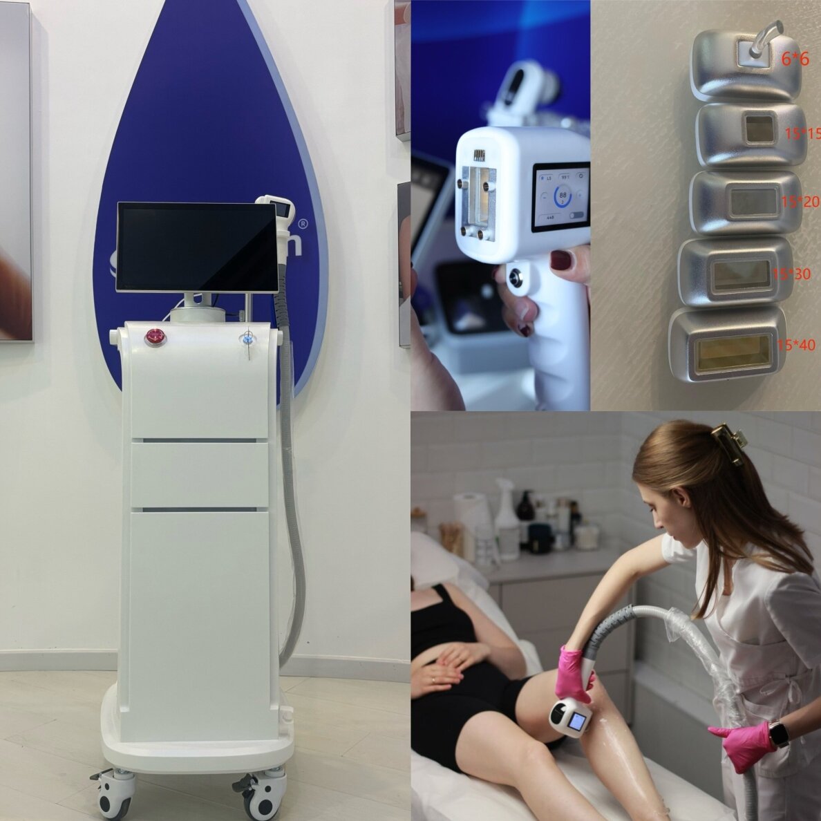 Professional diode hair removal laser ALPHA8 (808 nm/755 nm/1064 nm) 2