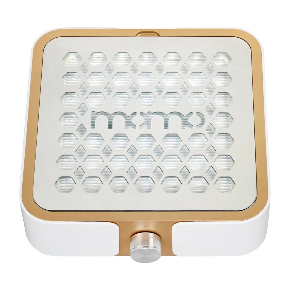 Professional dust collector for manicure MOMO P30 60W (white-gold color) 3