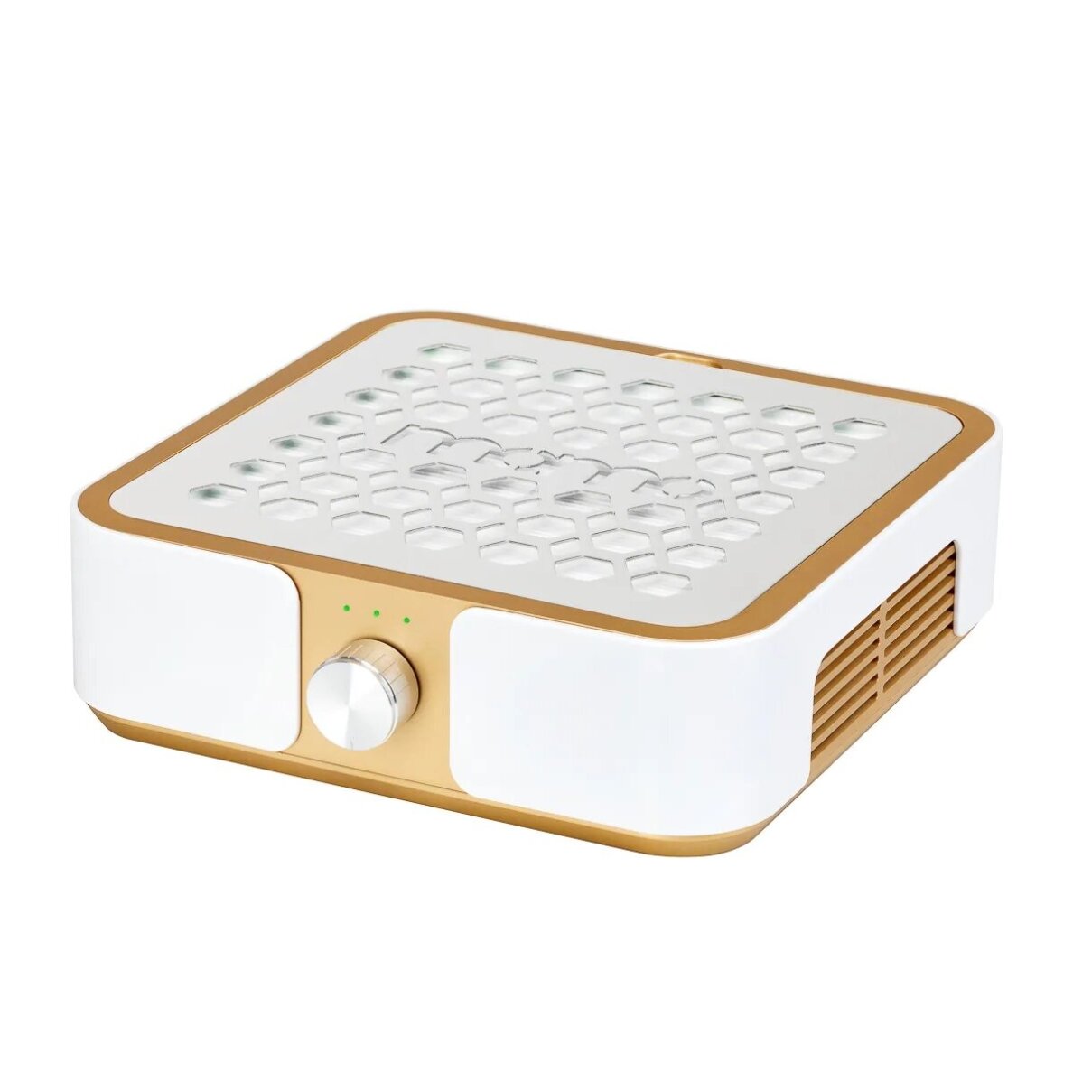 Professional dust collector for manicure MOMO P30 60W (white-gold color) Professional dust collector for manicure MOMO P30 60W (white-gold color)