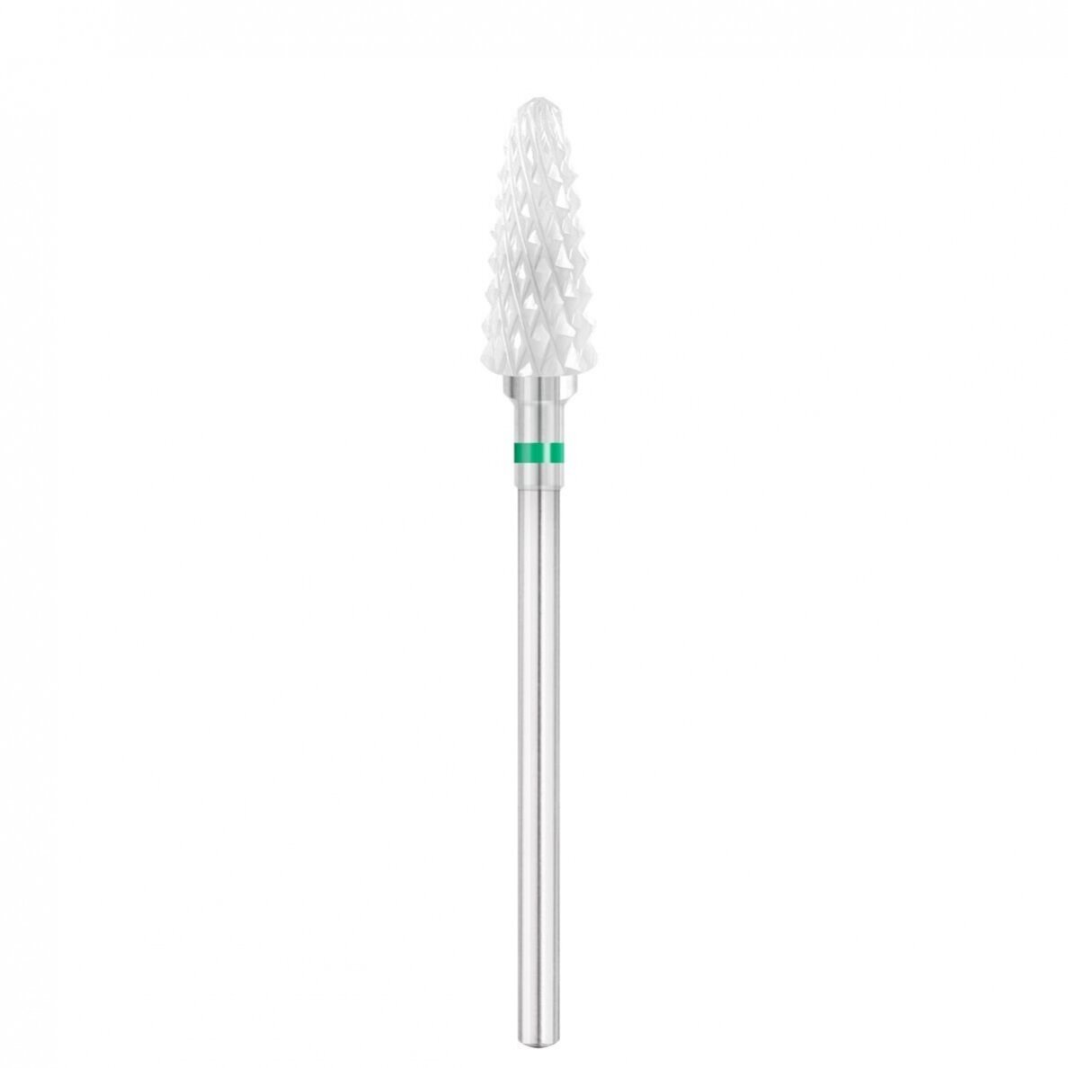 EXO PROFESSIONAL Profesionalus keramikinis frezos antgalis manikiūrui EXO apvalus kūgis 5,5 mm gr / 826 c