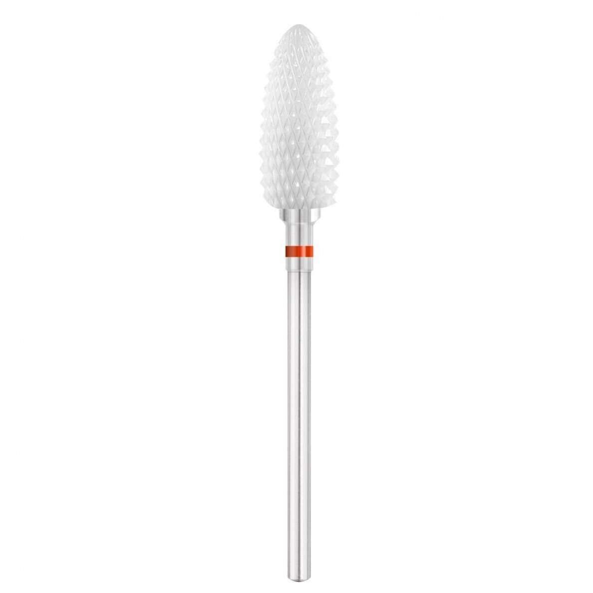 EXO PROFESSIONAL profesionalus keramikinis frezos antgalis manikiūrui EXO apvalus kūgis 6,0 mm rd / 230 f