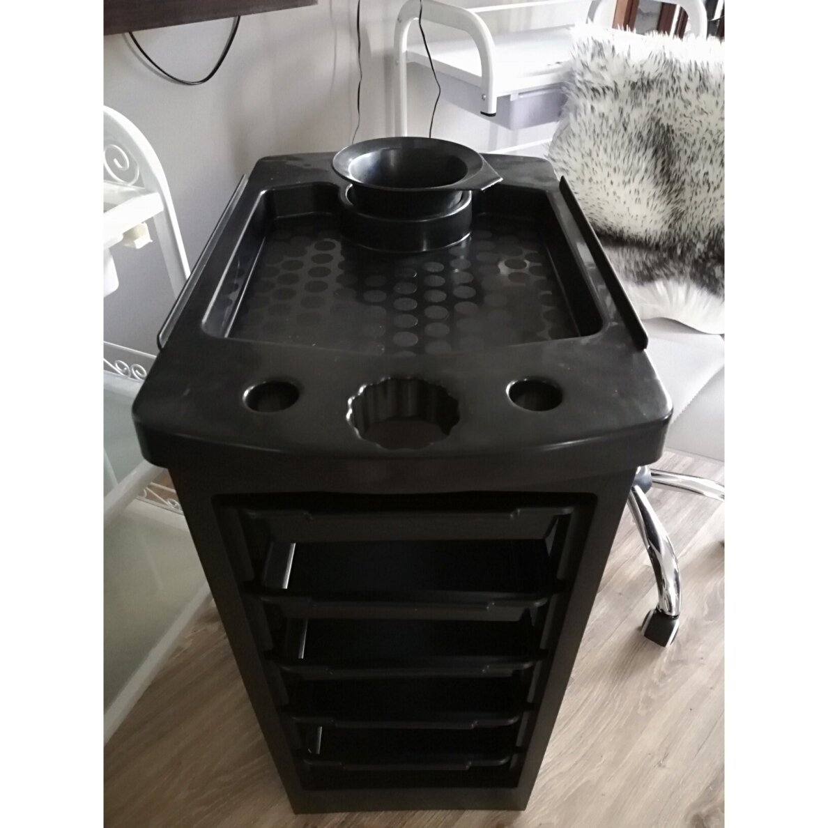 Professional hairdresser's trolley HAIR SYSTEM No.8-5 5 Professional hairdresser's trolley HAIR SYSTEM No.8-5 5