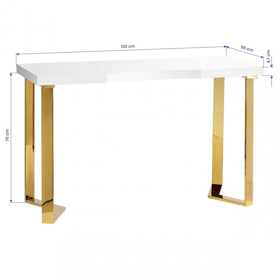 Professional manicure table for beauty salons MOMO 04-GL 5
