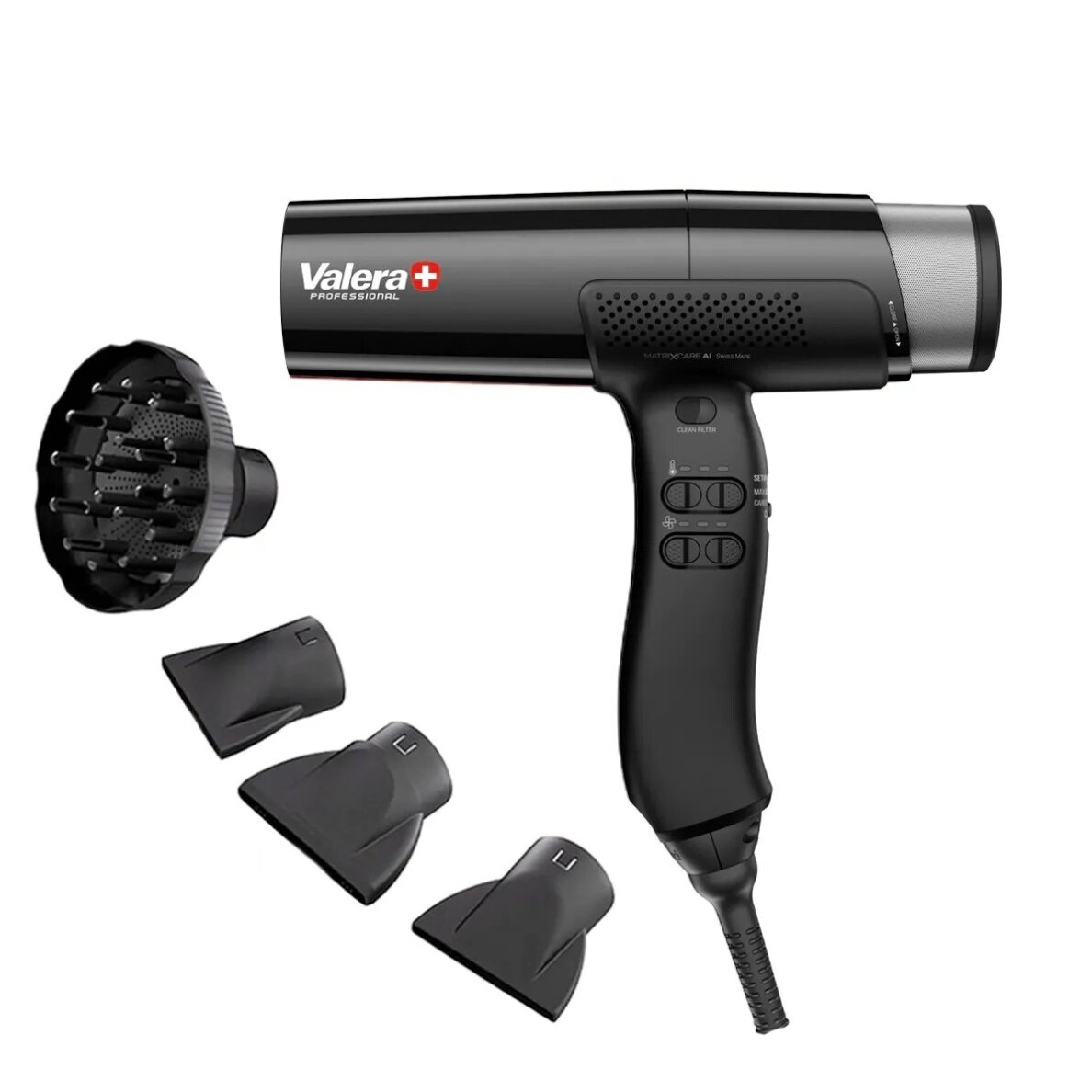 Profesionalus plaukų džiovintuvas VALERA MATRIX CARE AI 2000W 1 Profesionalus plaukų džiovintuvas VALERA MATRIX CARE AI 2000W 1