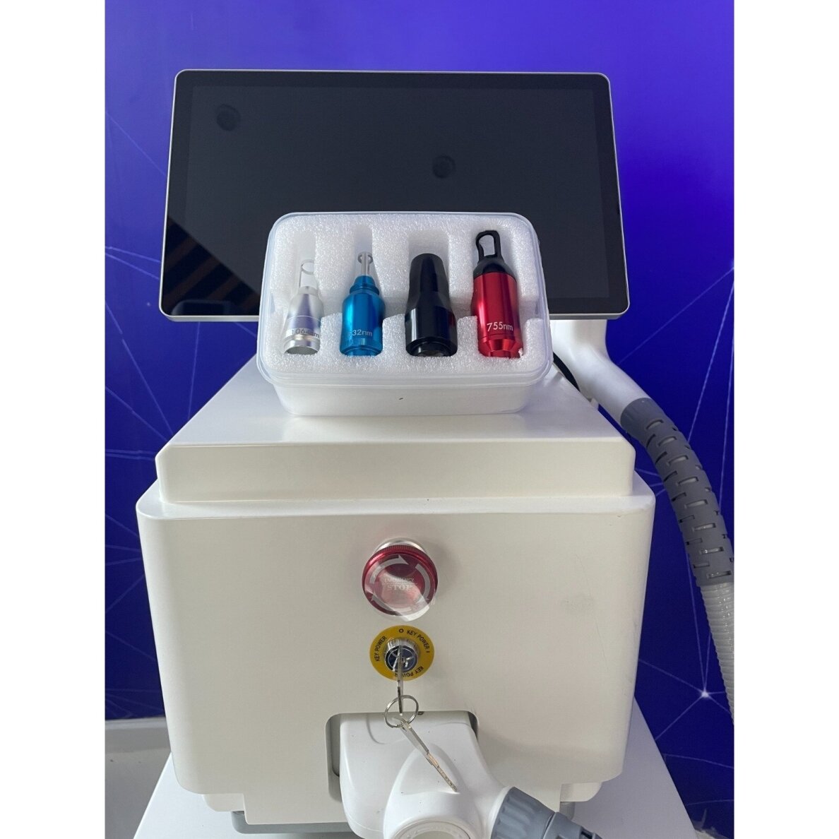 Professional tattoo removal machine with air cooler head ND-YAG 4