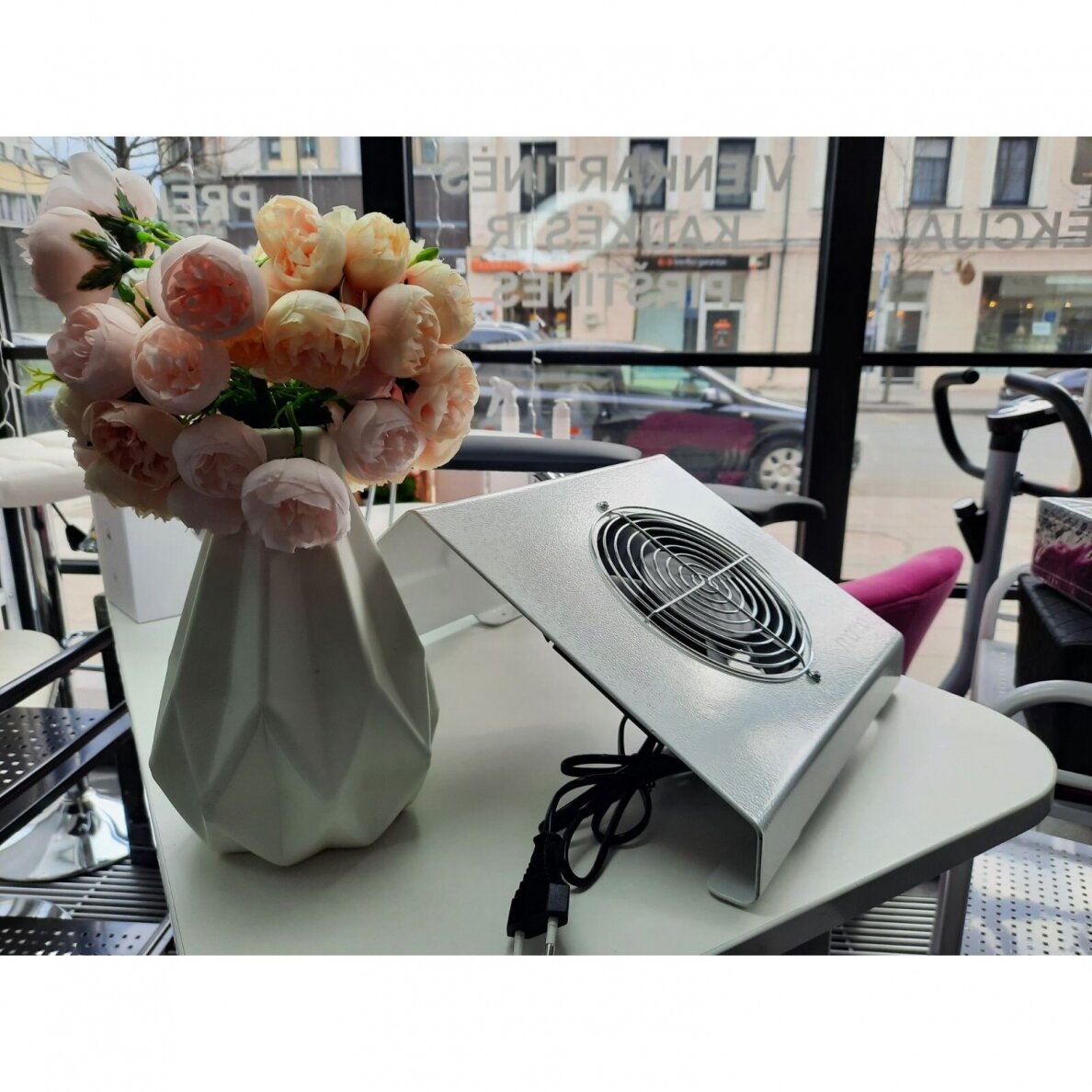 Professional dust collector for manicure MOMO X2S 65W 5 Professional dust collector for manicure MOMO X2S 65W 5