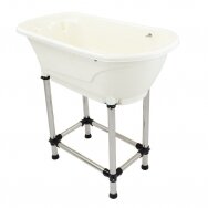 Профессиональная ванночка для мытья животных Blovi Pet Bath Tub, белого цвето