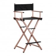 Professional chair for make-up specialists, ROSE GOLD color