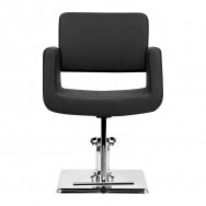 Professional barber chair CUBA/HELSINKI, black color