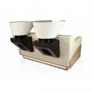 Professional double sink for hairdressers REM UK CUPID (with LED lights)