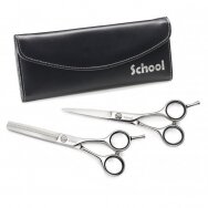 KIEPE professional Italian hair cutting scissors SCISSORS SET 2 PCS SCHOOL SERIE - REGULAR