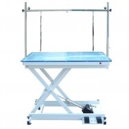 Professional animal cutting table Blovi Crystal electrically controlled with lighting, 110x60cm
