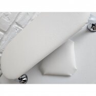 Profesionalus ovalus manikiūro porankis + pagalvė meistro alkūnei, pieno spalvos