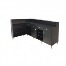 Professional reception desk, possibility to choose the color of the furniture