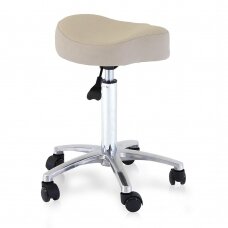 Professional saddle type master chair for beauticians and beauty salons REM UK MUSTANG
