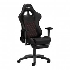 Profesionali biuro ir kompiuterinių žaidimų kėdė DARK PREMIUM, juodos spalvos