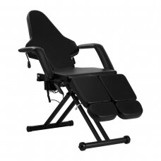 Professional electric tattoo parlor chair/bed PRO INK 610, black color