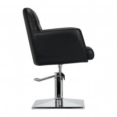 Professional hairdressing chair GABBIANO MONACO, black color