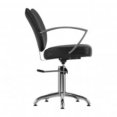 Professional hairdressing chair GABBIANO MATARO, black color