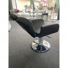 Профессиональное парикмахерское кресло MK270, черного цвета