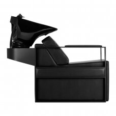 Professional hairdressing sink GABBIANO MODENA, black color