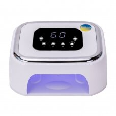 Professional lamp for manicure-pedicure XW-S4 UV / LED 80W (rechargeable) with Bluetooth